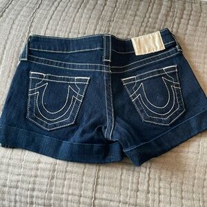 True religion Jean shorts
